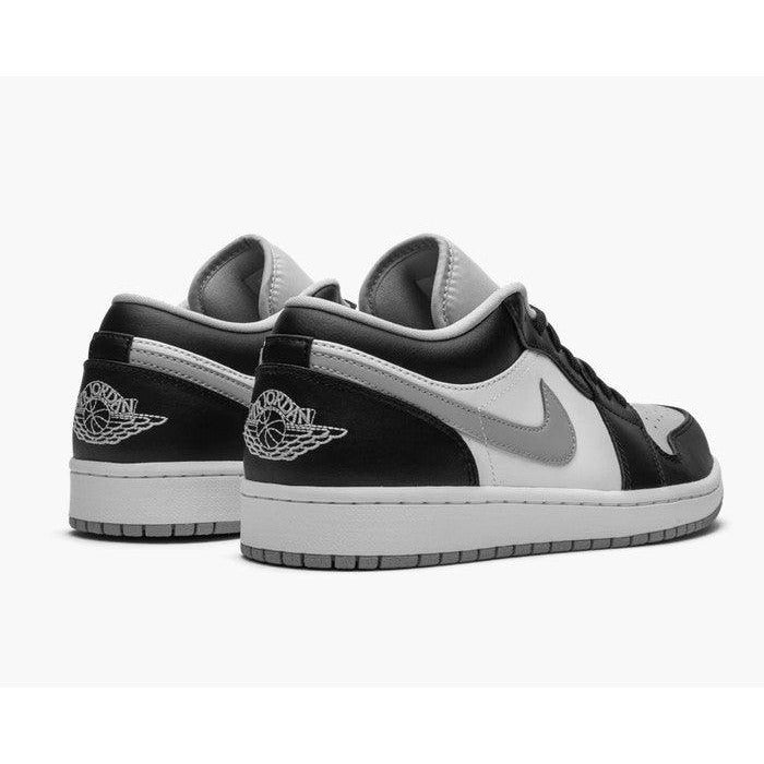 Air Jordan 1 Low Light Smoke Grey Black White - Plumas Kicks