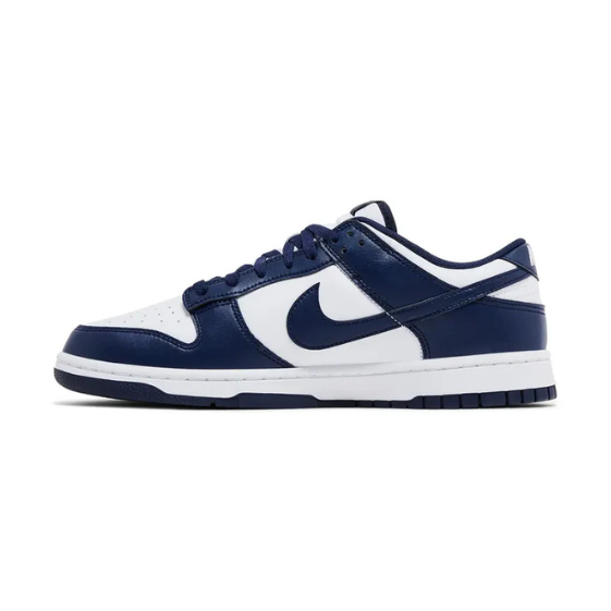Dunk Low White Midnight Navy