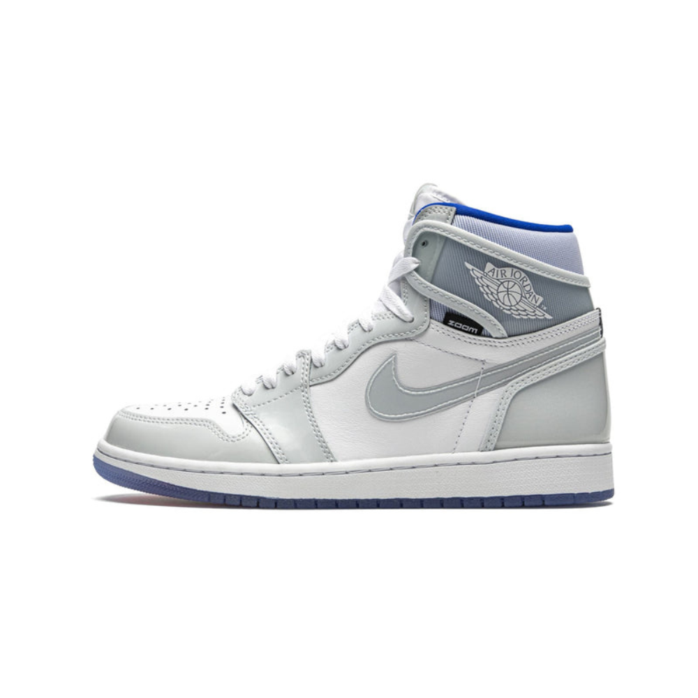 Air Jordan 1 Retro High Zoom White Racer Blue