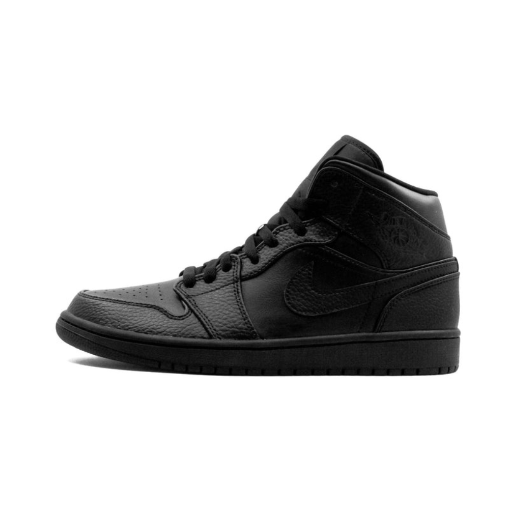 Air Jordan 1 Mid Triple Black