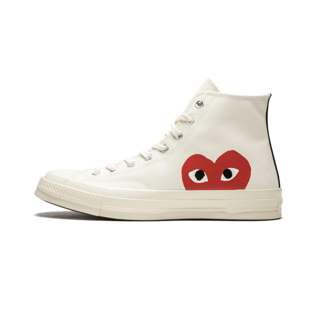 Converse Chuck Taylor All-Star 70s Hi Comme des Garçons PLAY White