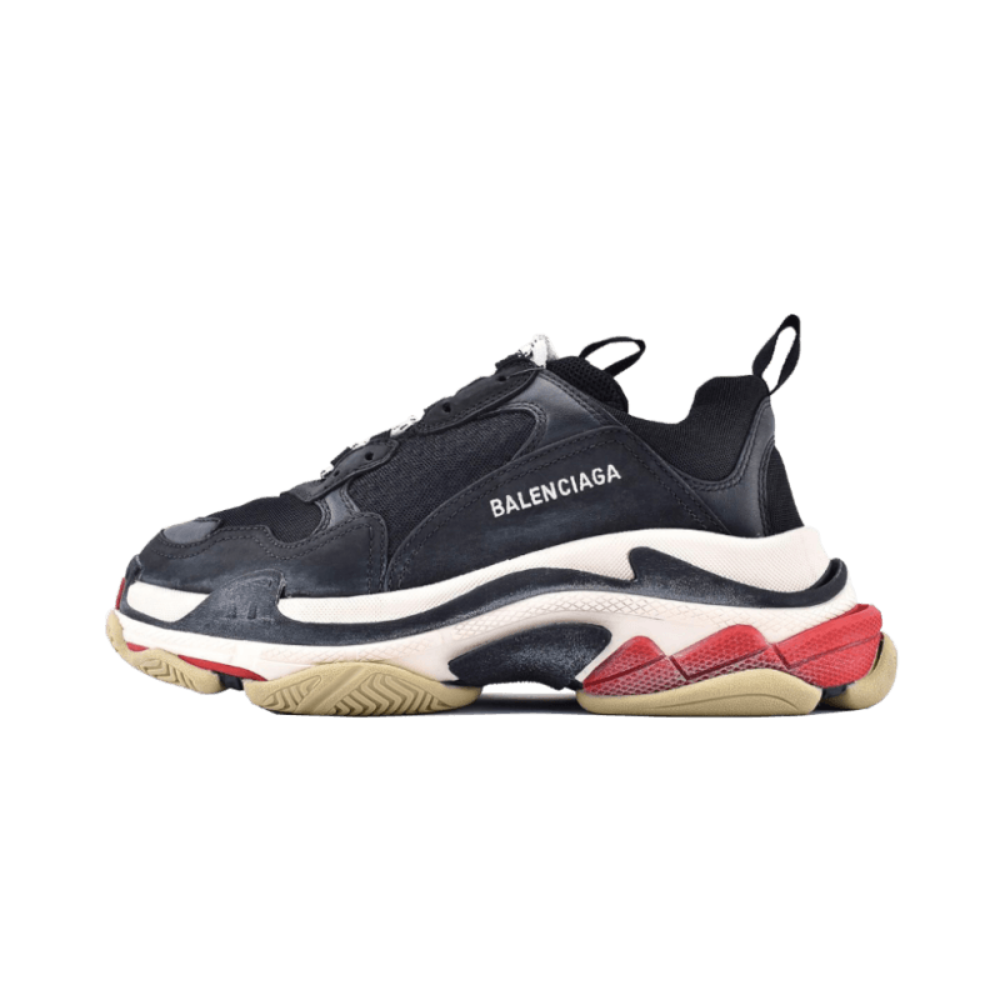 Balenciaga Triple S Black Red