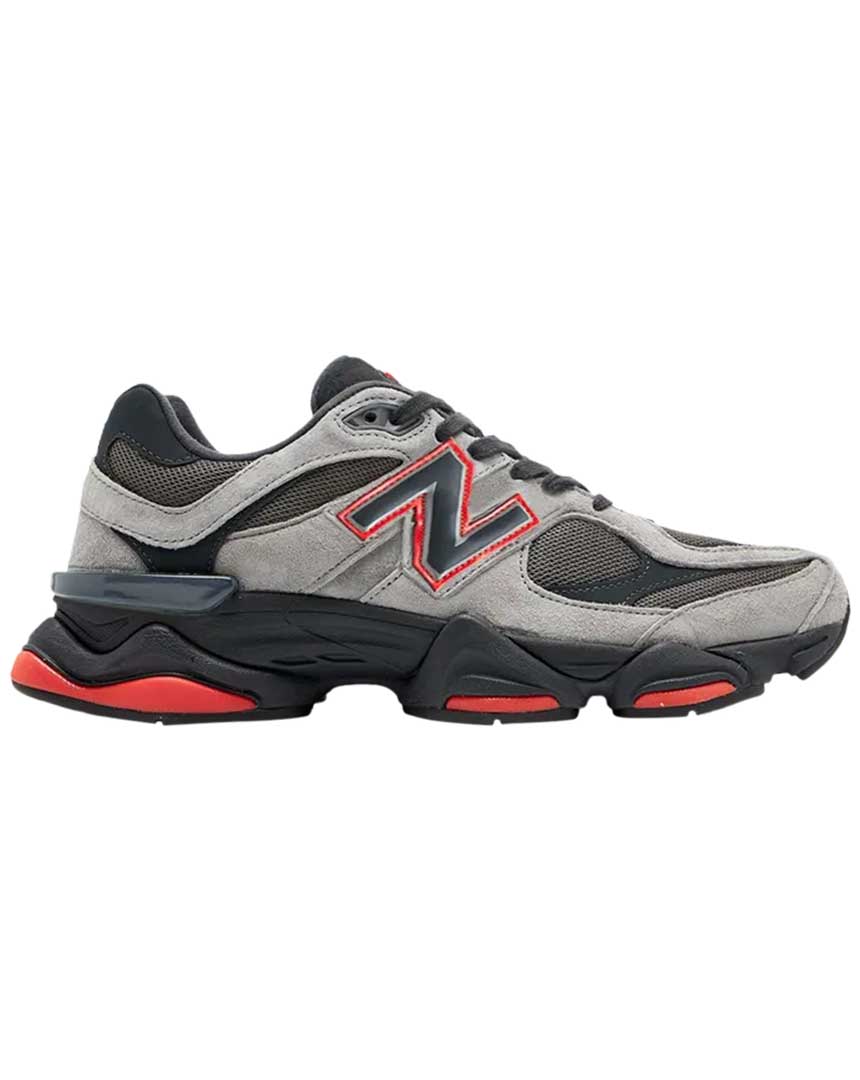 New Balance 9060 Grey Black Red Exclusive