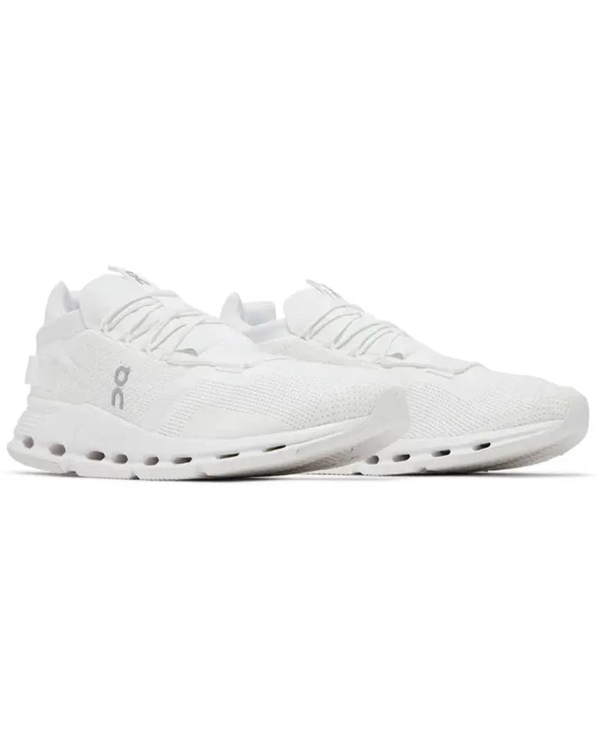 On Cloudnova All White