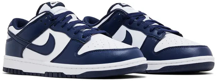 Dunk Low White Midnight Navy
