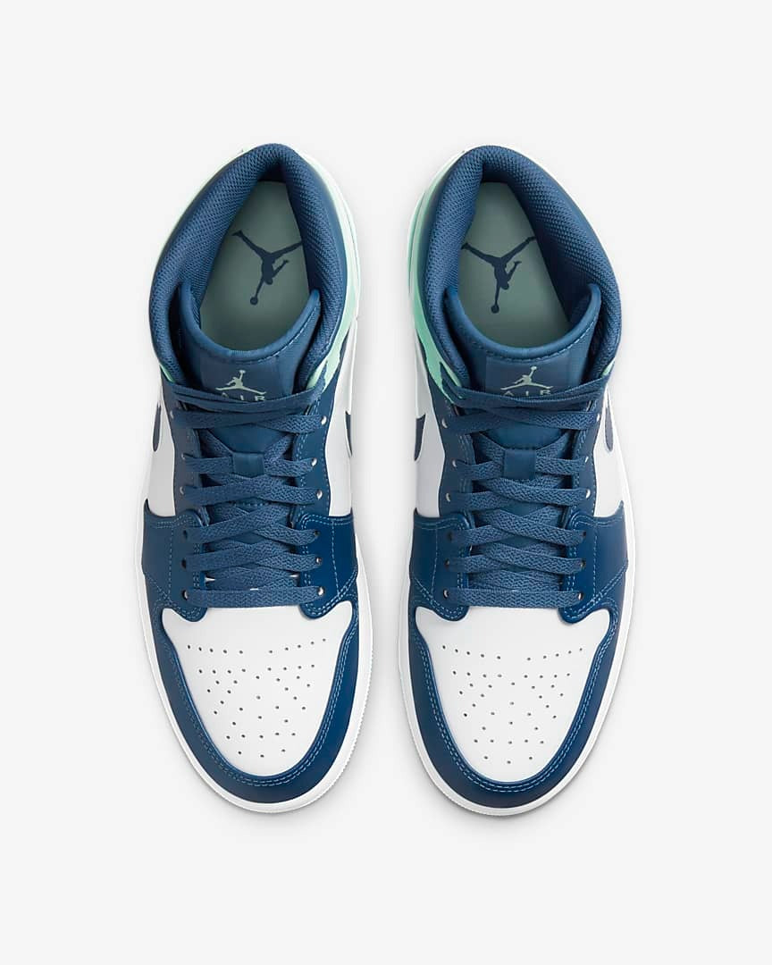 Air Jordan 1 Mid Mystic Navy Mint Foam