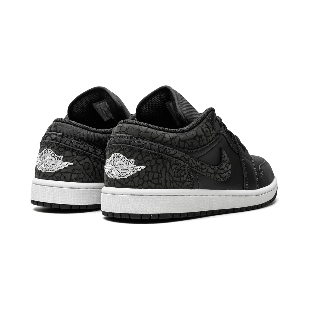 Air Jordan 1 Low Black Elephant