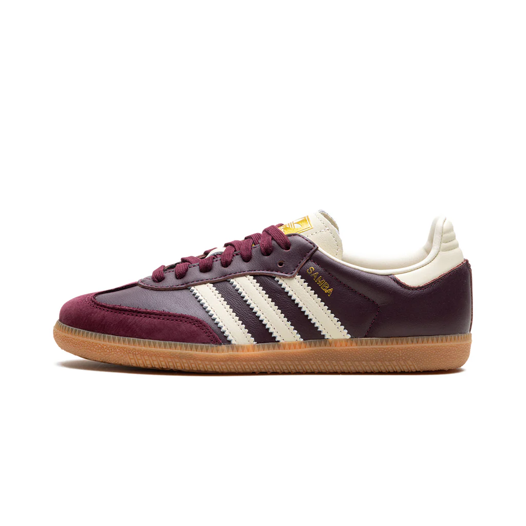 Adidas Samba Maroon / Cream White
