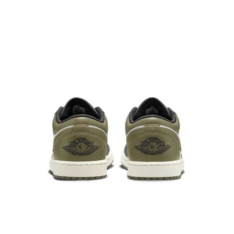 Air Jordan 1 Low Black & Medium Olive