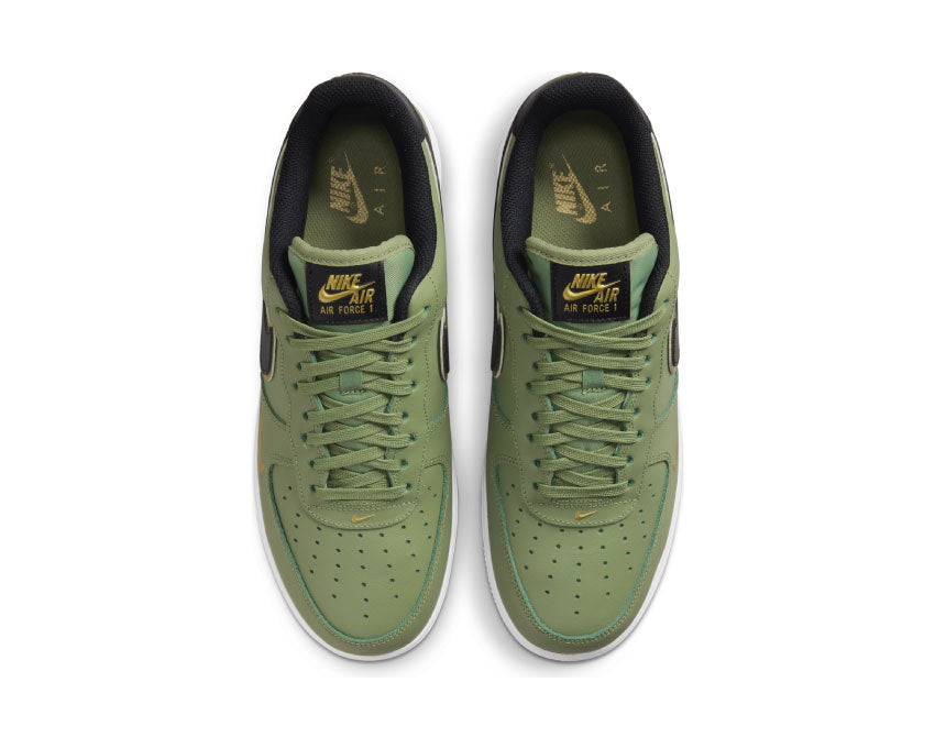 Air Force 1 Low 07 LV8 Double Swoosh Olive Gold Black