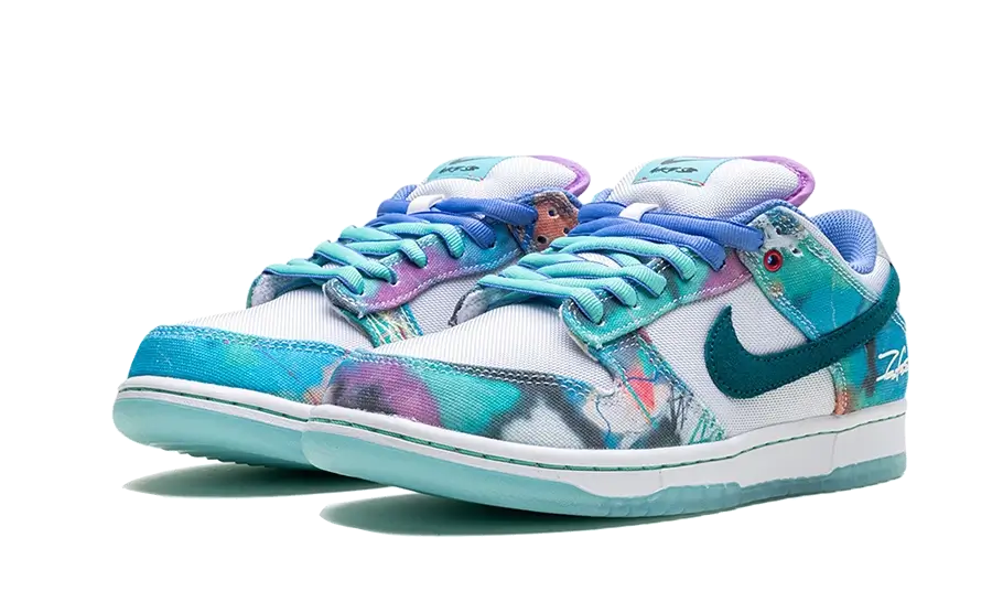 Dunk Low Futura Laboratories Bleached Aqua