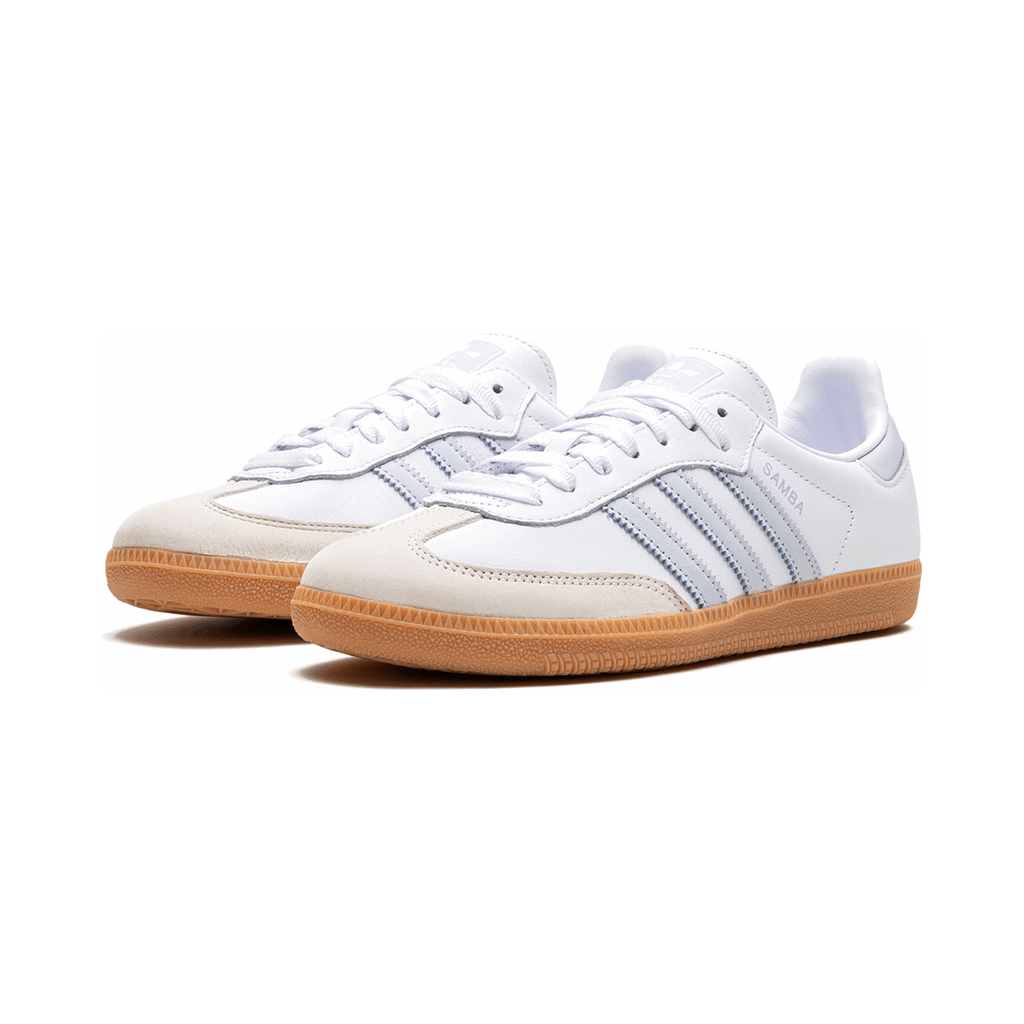 Adidas Samba OG White Halo Blue Gum