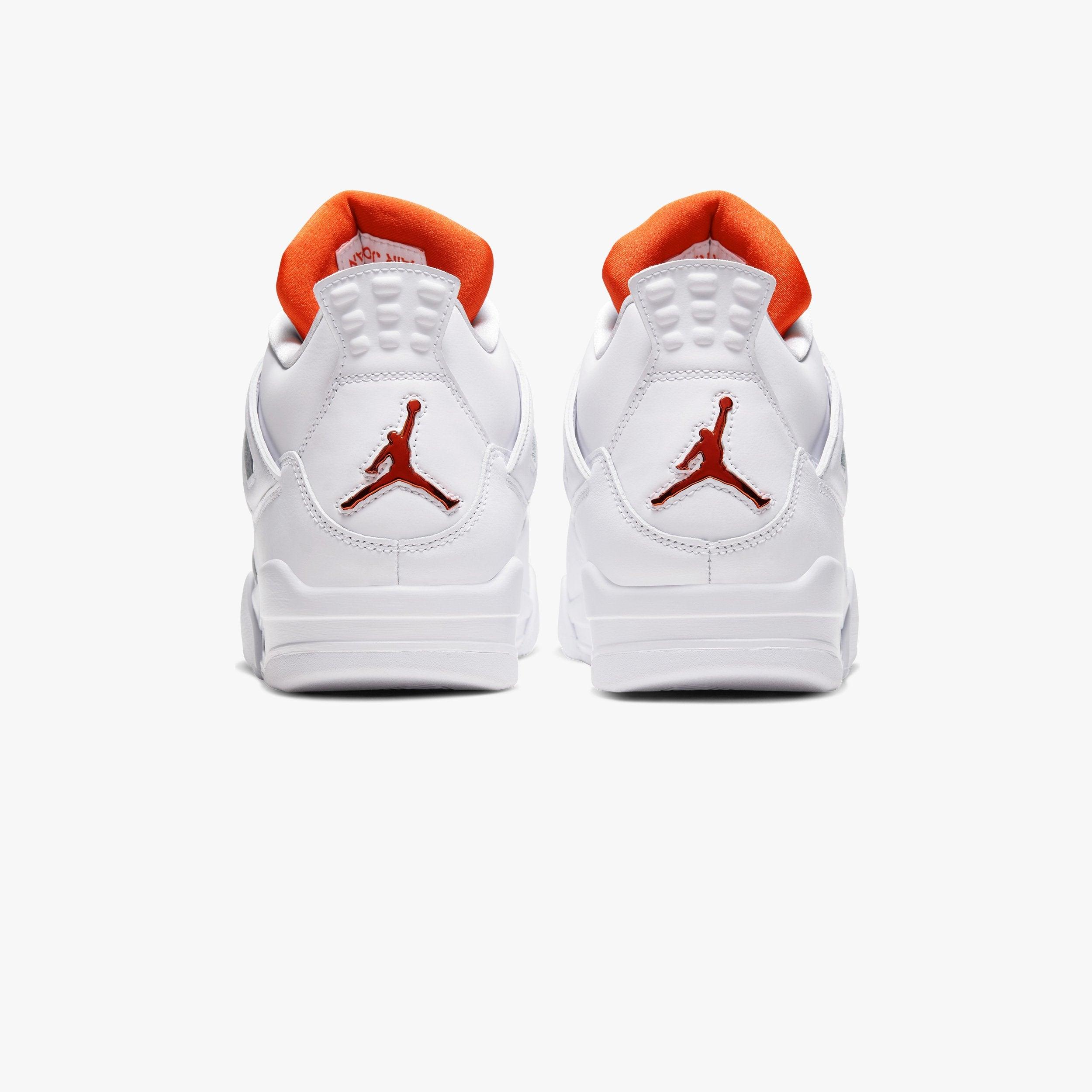 Air Jordan 4 Retro " Metallic Orange " - Plumas Kicks