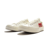 Chuck 70 Ox  “Comme Des Garçons PLAY / Half Heart White” (4049130848328)