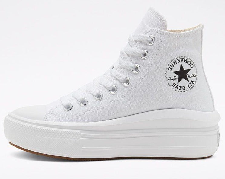 Converse move White - Plumas Kicks