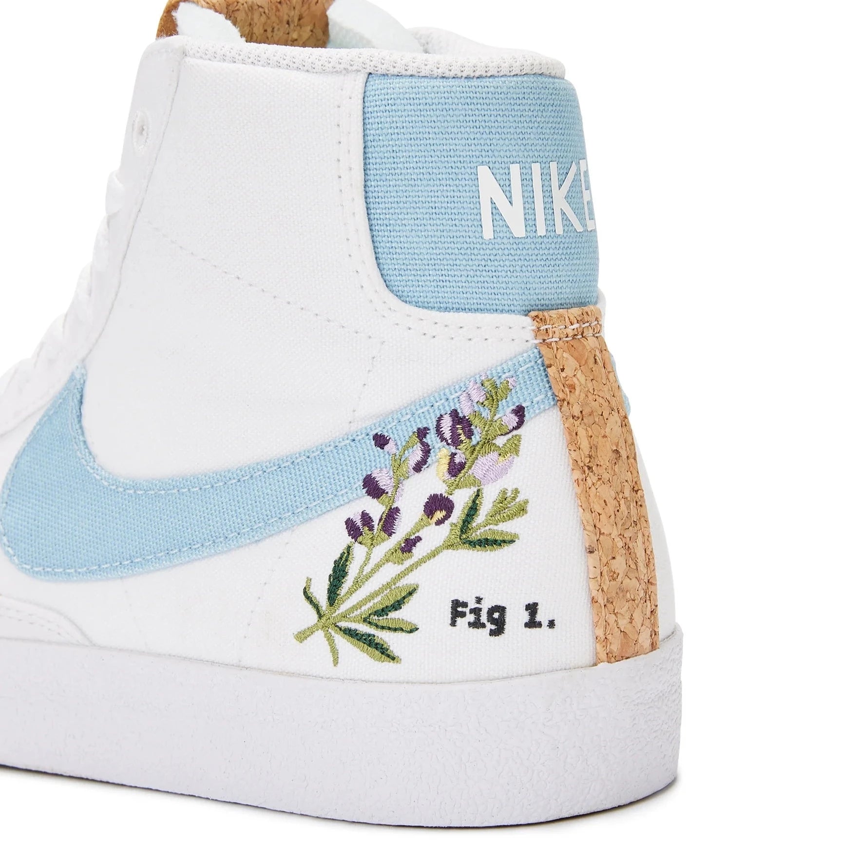 Blazer mid 77 " Indigo Blue " - Plumas Kicks