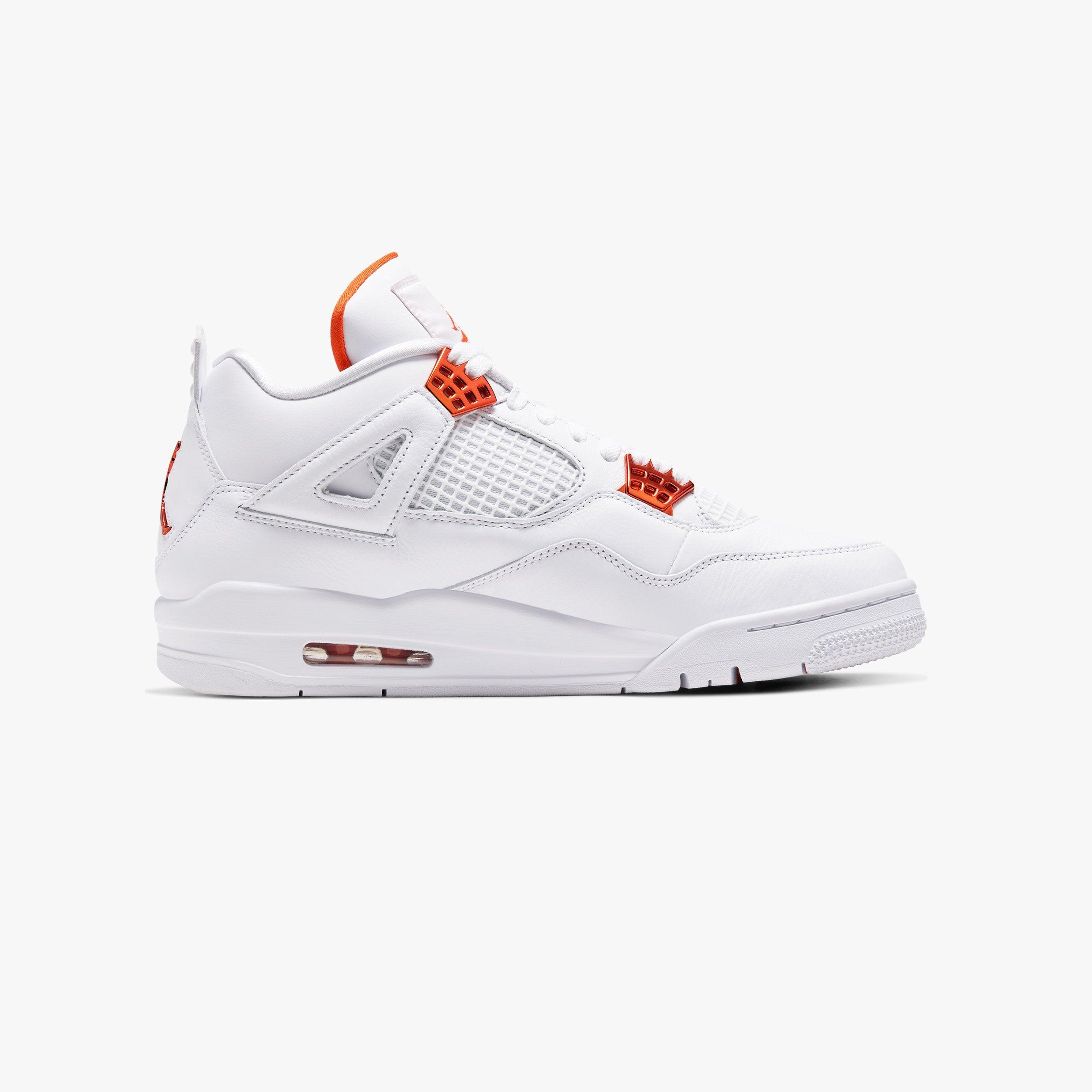 Air Jordan 4 Retro " Metallic Orange " - Plumas Kicks
