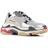 Balenciaga Triple S Silver Red (4006833487944)