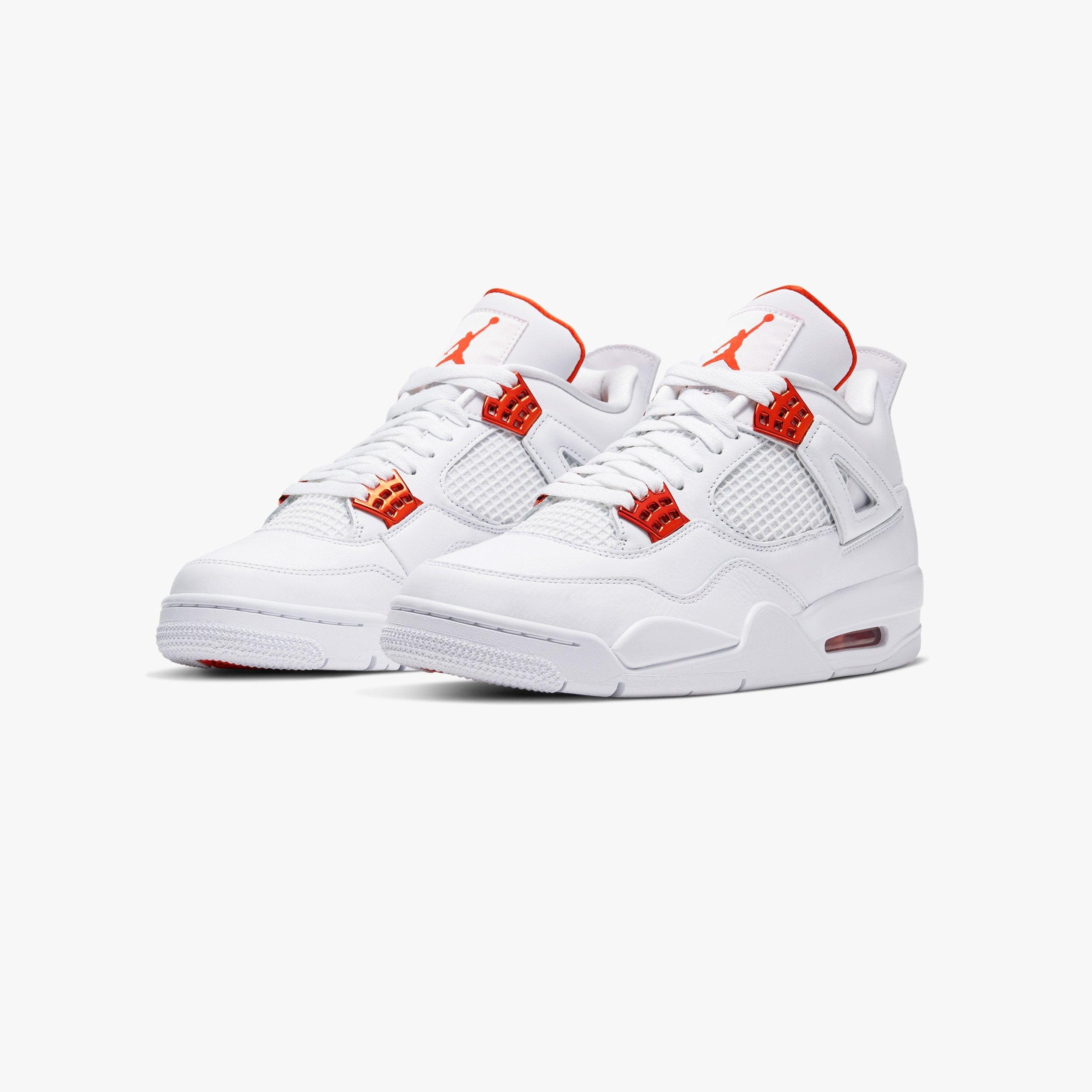 Air Jordan 4 Retro " Metallic Orange " - Plumas Kicks