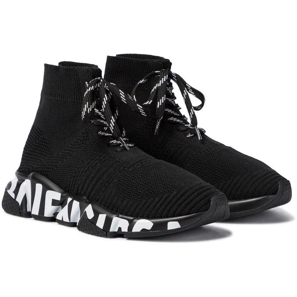 Balenciaga Speed lace-up sneakers - Plumas Kicks