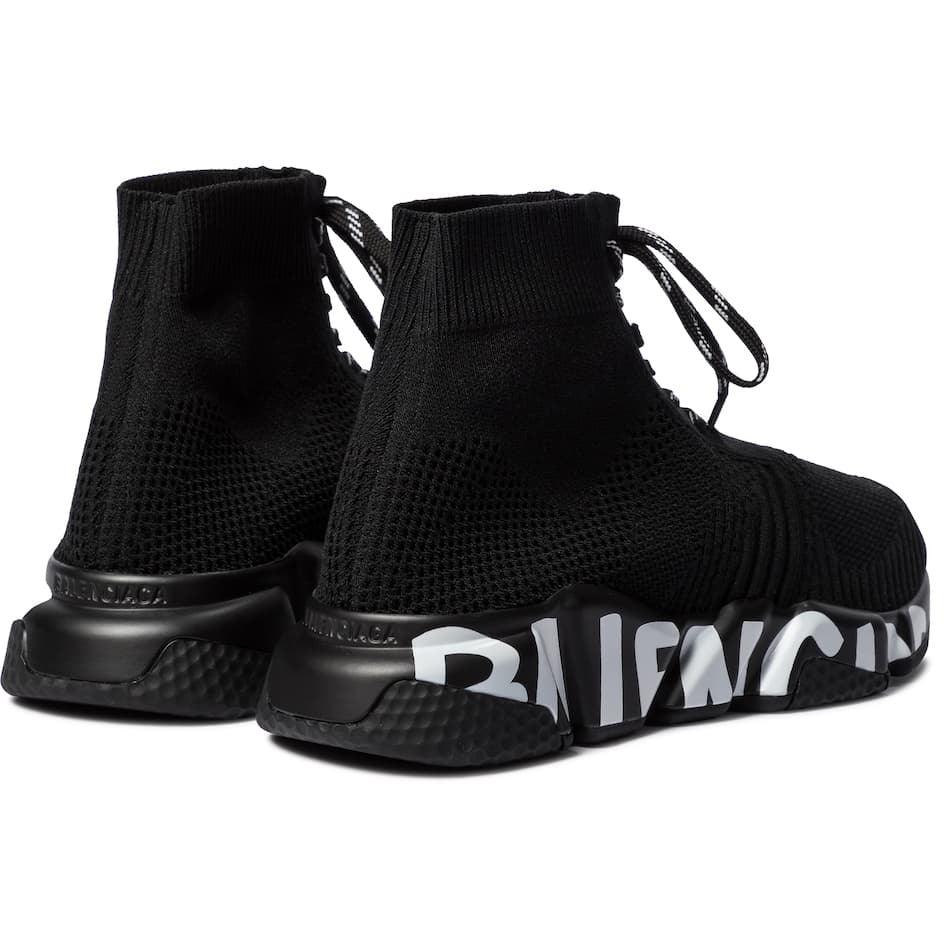 Balenciaga Speed lace-up sneakers - Plumas Kicks