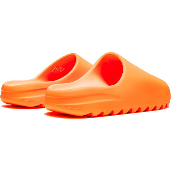 Yeezy Slide Enflame Orange - Plumas Kicks