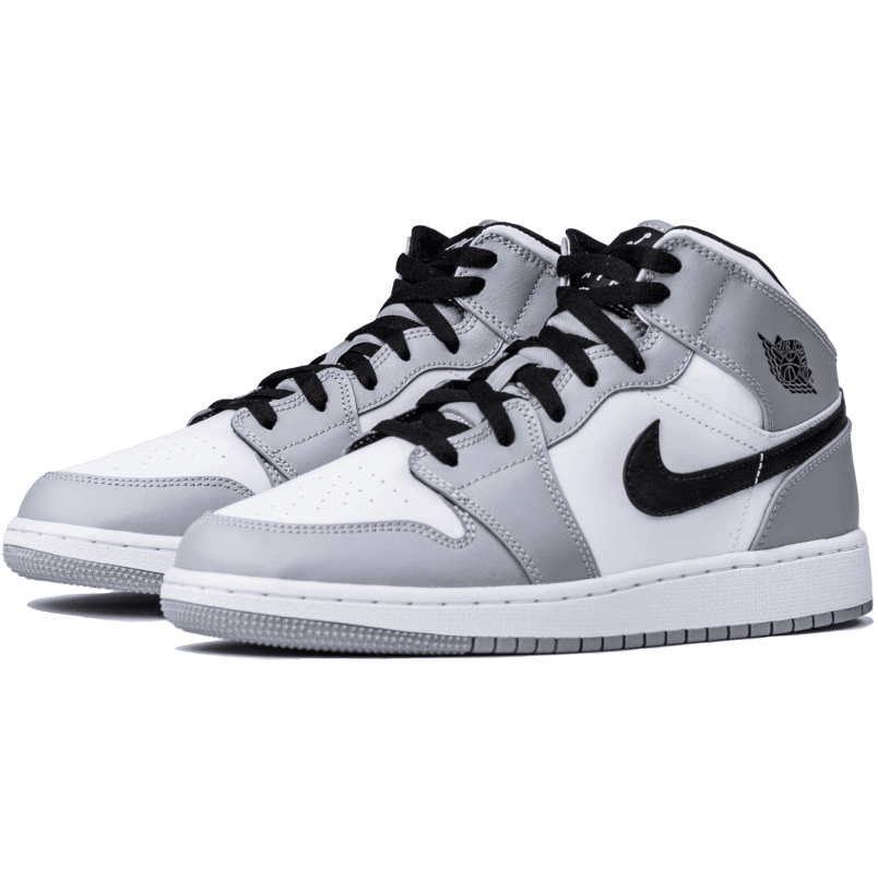 Air Jordan 1 Mid Light Smoke Grey