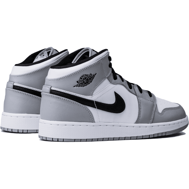 Air Jordan 1 Mid Light Smoke Grey