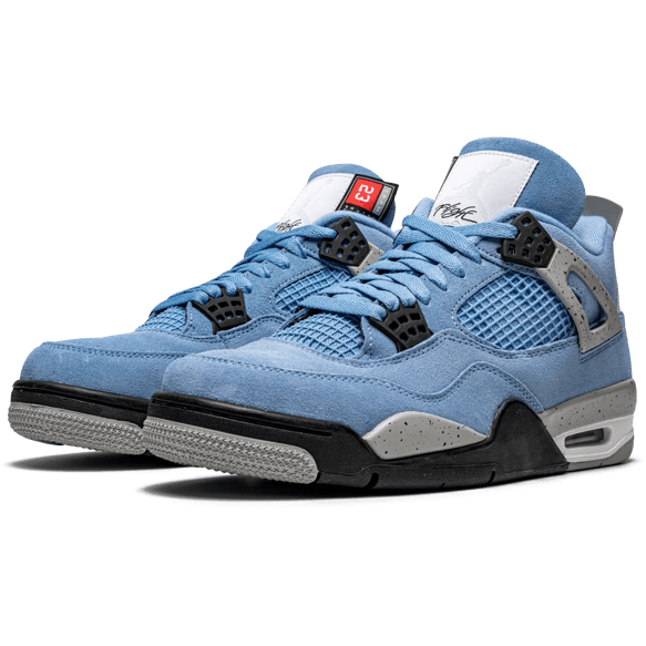Air Jordan 4 Retro University Blue - Plumas Kicks
