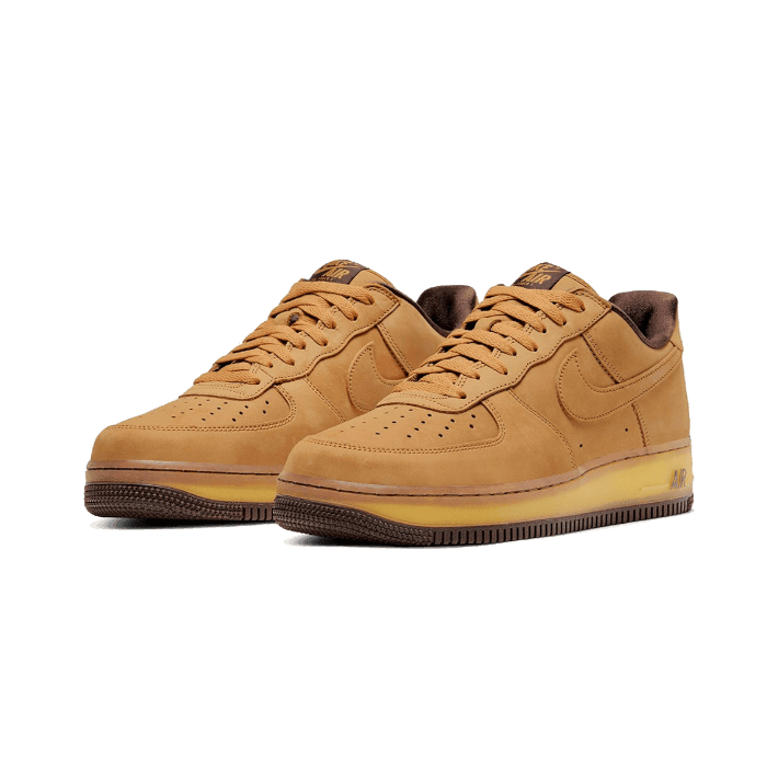 Air Force 1 Low Wheat Dark Mocha - Plumas Kicks
