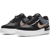 Air Force 1 Shadow Black Metallic Red Bronze - Plumas Kicks