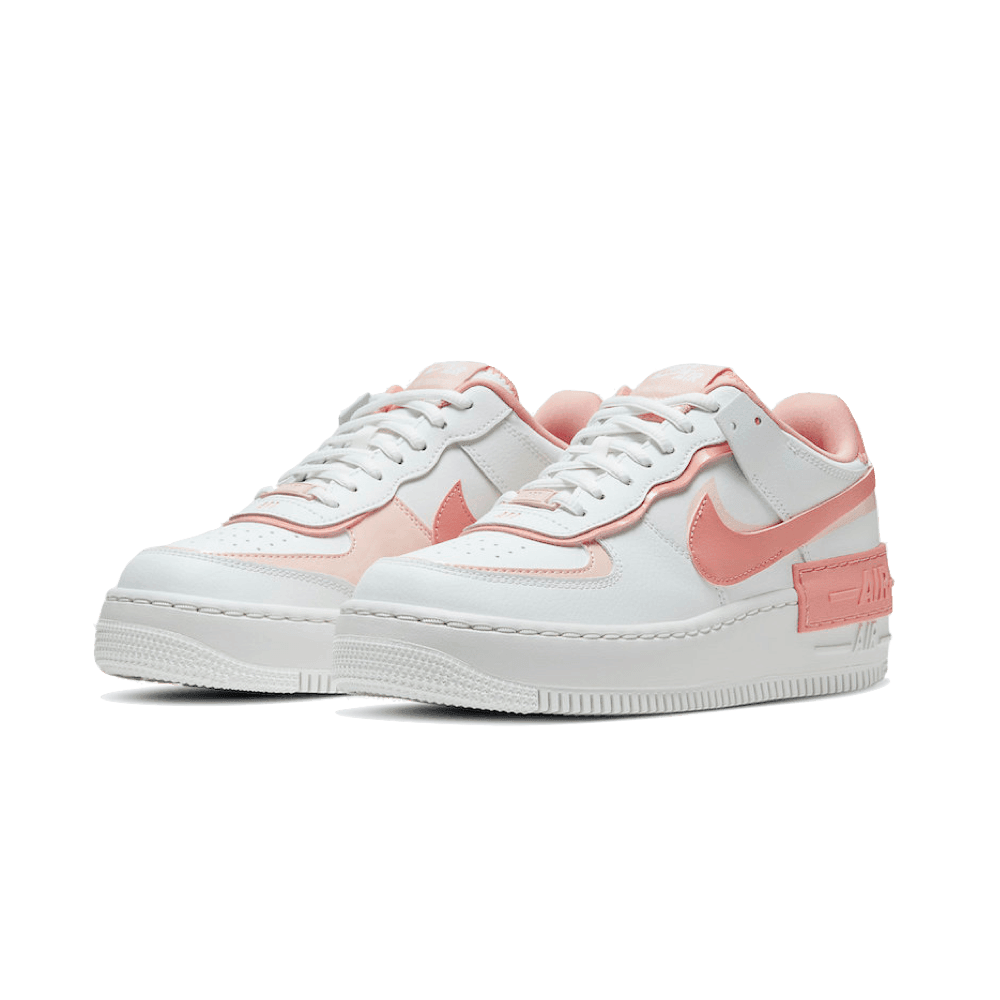 Air Force 1 Shadow White Pink - Plumas Kicks