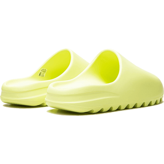 Yeezy Slide Glow Green - Plumas Kicks