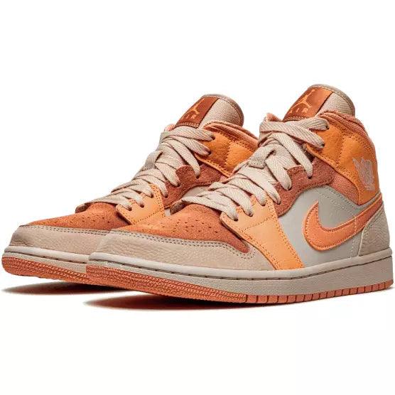 Air Jordan 1 Mid Apricot Orange