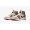 Air Jordan 1 Mid Brown Pink