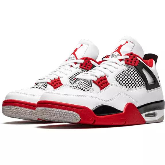 Air Jordan 4 Retro Fire Red - Plumas Kicks