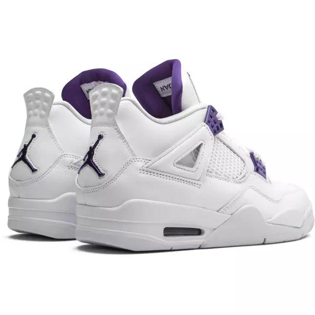 Air Jordan 4 Retro Metallic Purple - Plumas Kicks