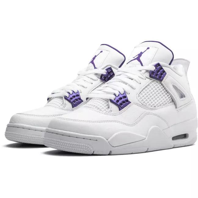 Air Jordan 4 Retro Metallic Purple - Plumas Kicks