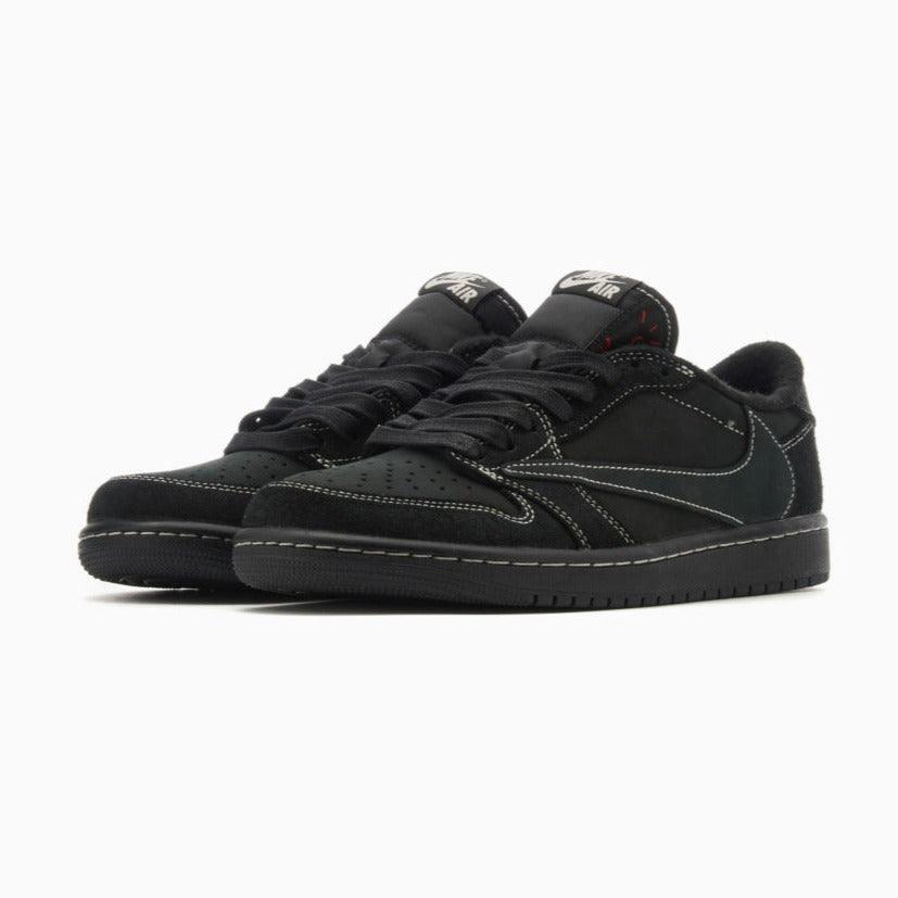 Air Jordan 1 Low x Travis Scott OG SP "Black Phantom" - Plumas Kicks