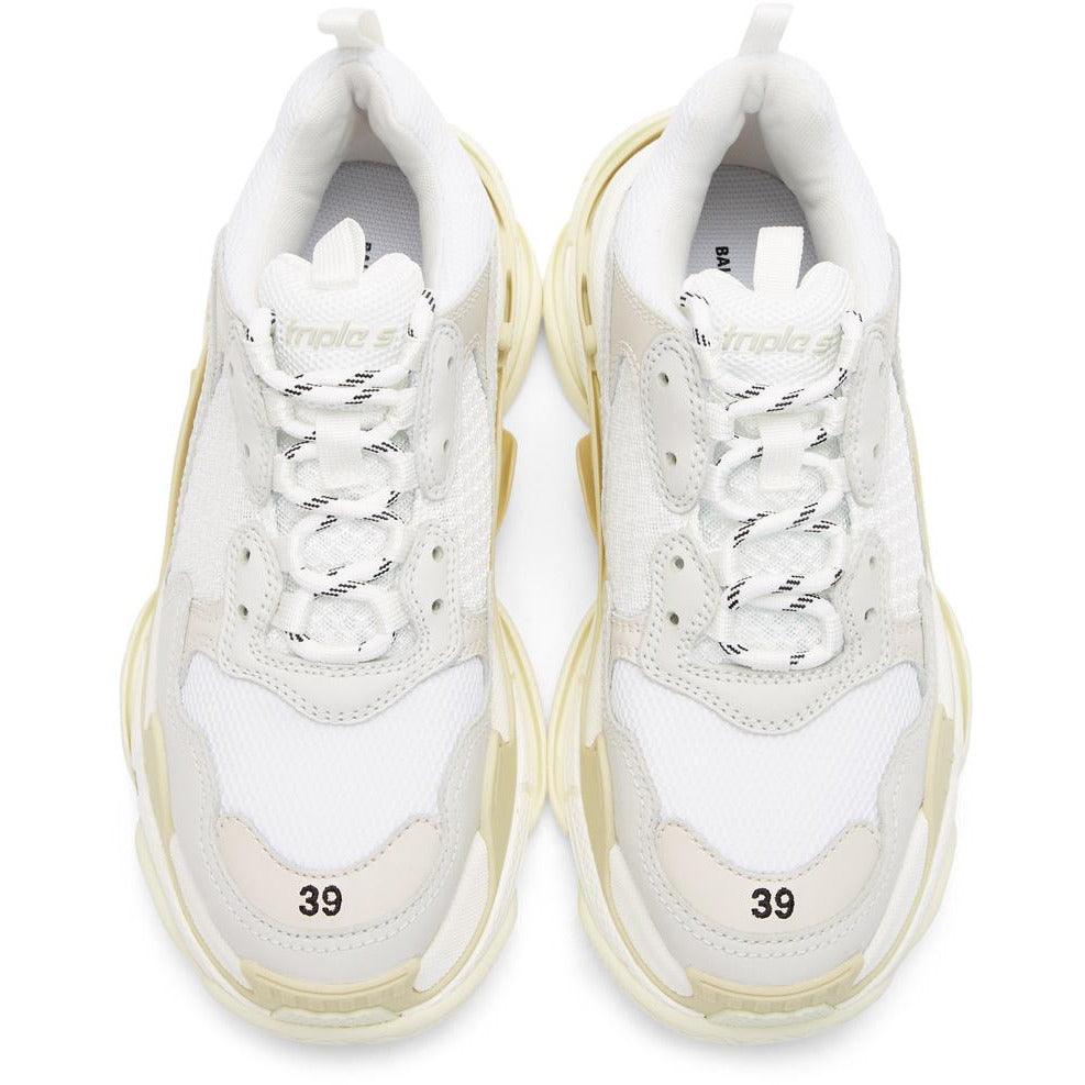 Balenciaga Triple S White (4006865403976)