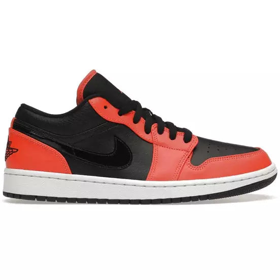 Air Jordan 1 Low "  Black Orange " - Plumas Kicks