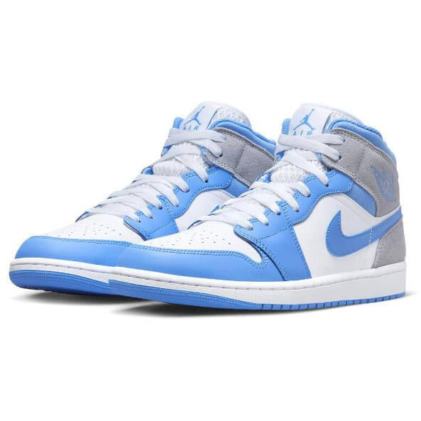 Air Jordan 1 Mid University Blue Grey