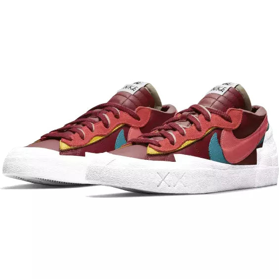 Blazer Low Sacai Blazer " Team Red " - Plumas Kicks