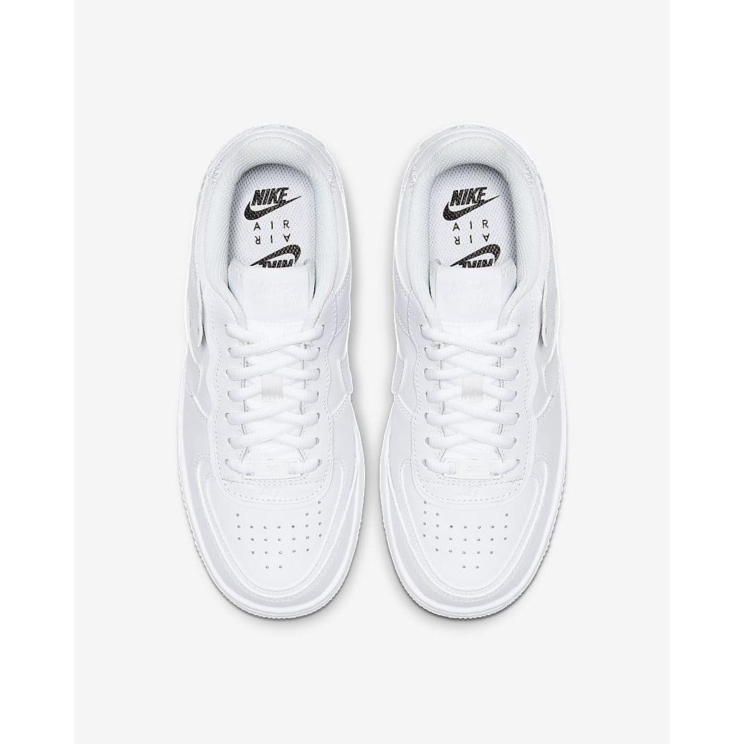 Air Force 1 Shadow Triple White - Plumas Kicks