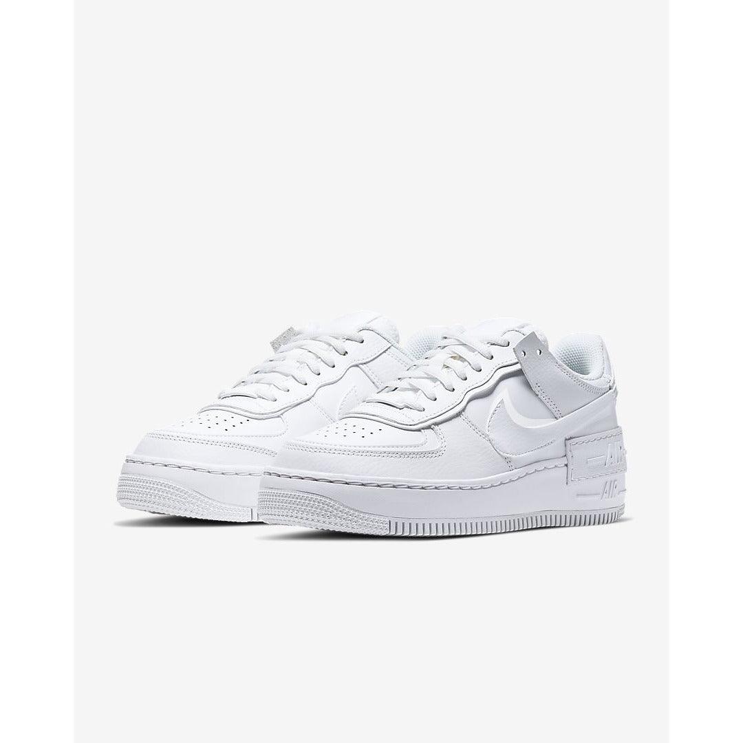 Air Force 1 Shadow Triple White - Plumas Kicks