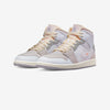Air Jordan 1 Mid SE Craft Inside Out White Grey