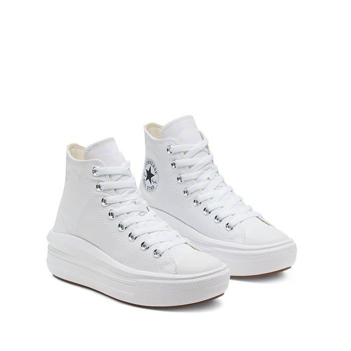 Converse move White - Plumas Kicks