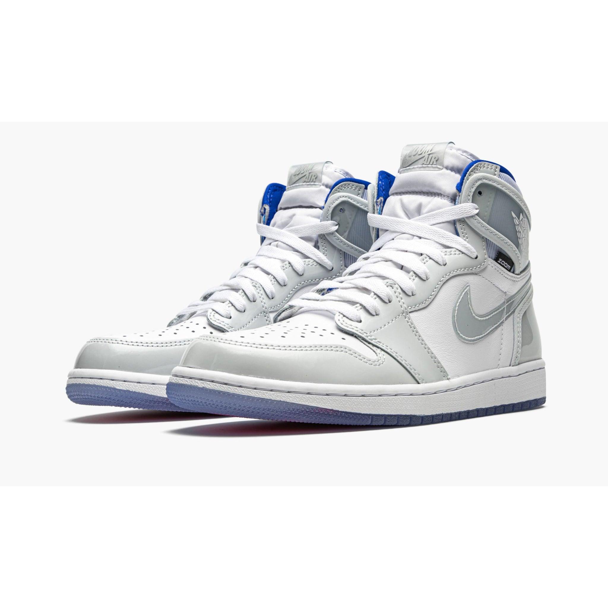 Air Jordan 1 Retro High Zoom White Racer Blue