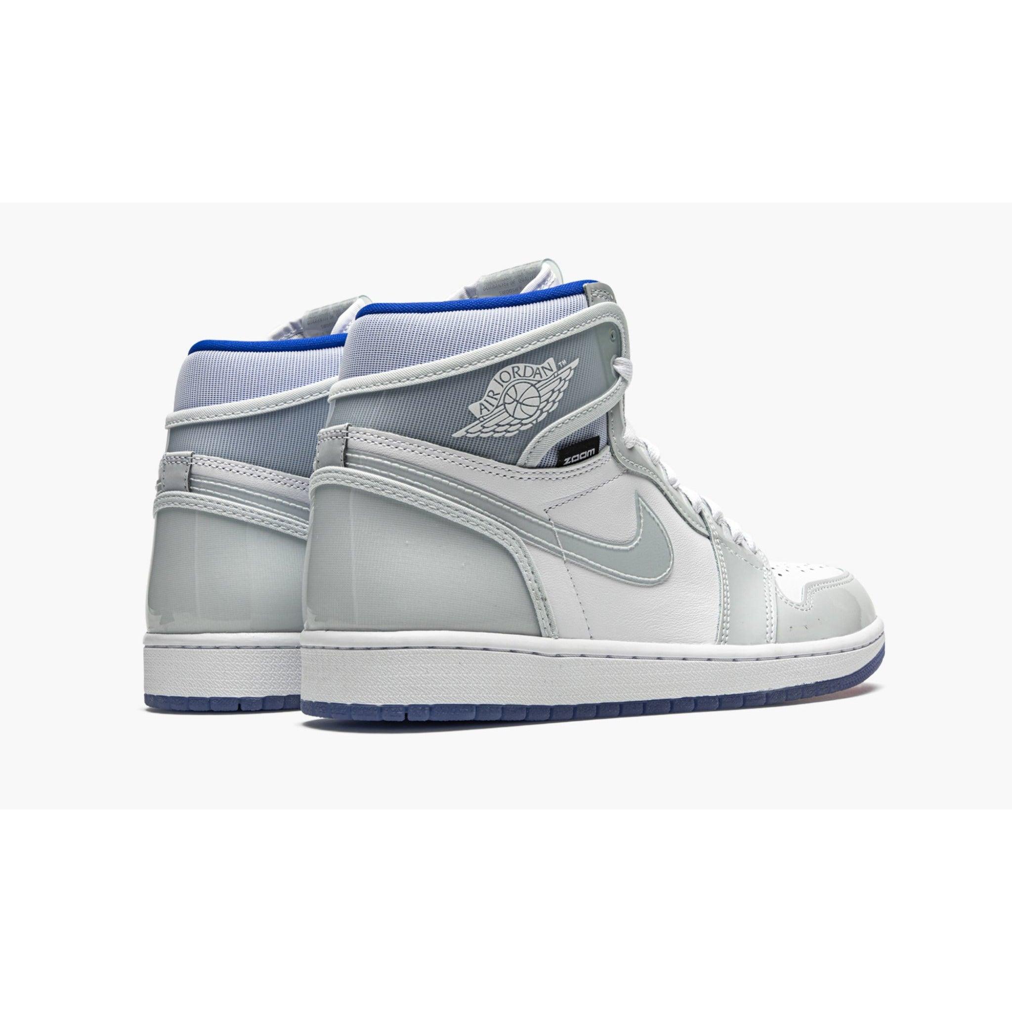 Air Jordan 1 Retro High Zoom White Racer Blue