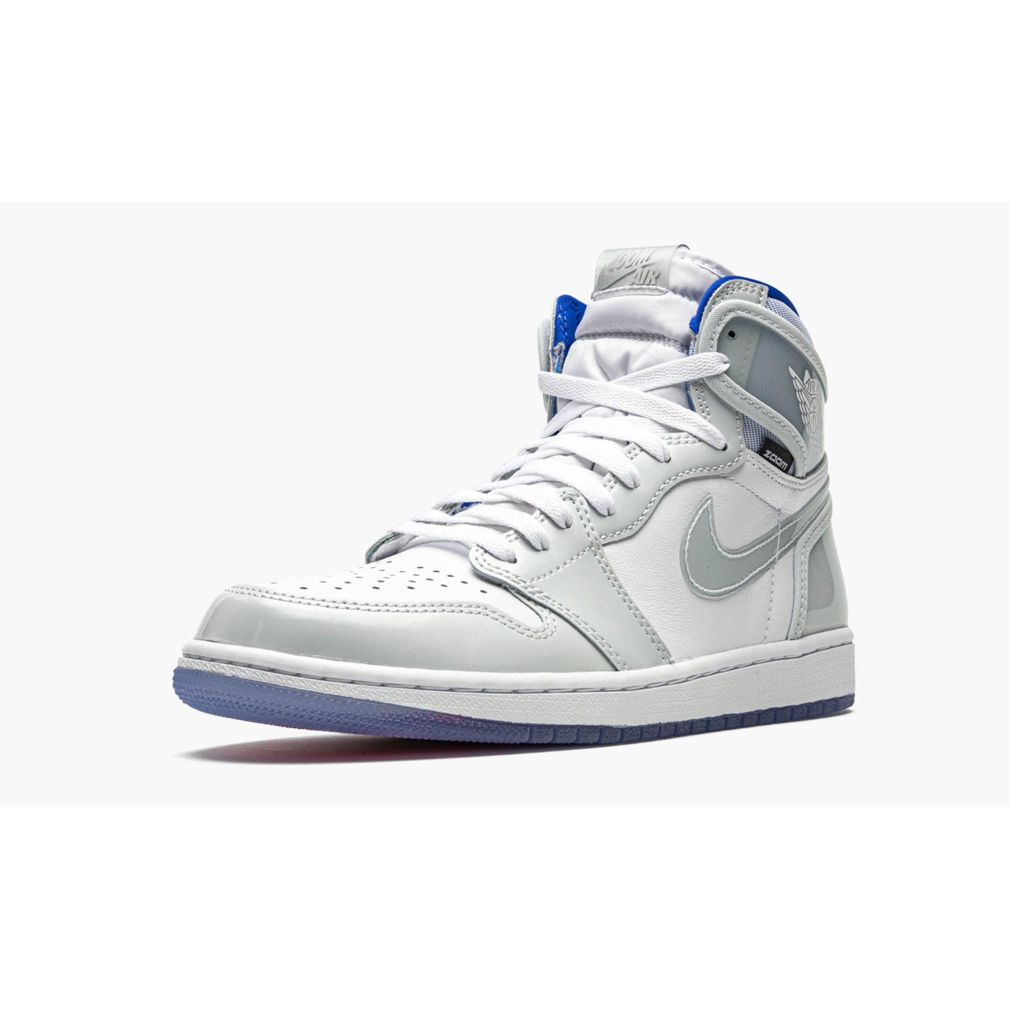 Air Jordan 1 Retro High Zoom White Racer Blue
